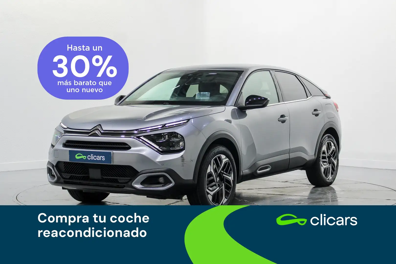 Citroen C4 1.5 BlueHDI S&S Max EAT8 130 Argent - 1