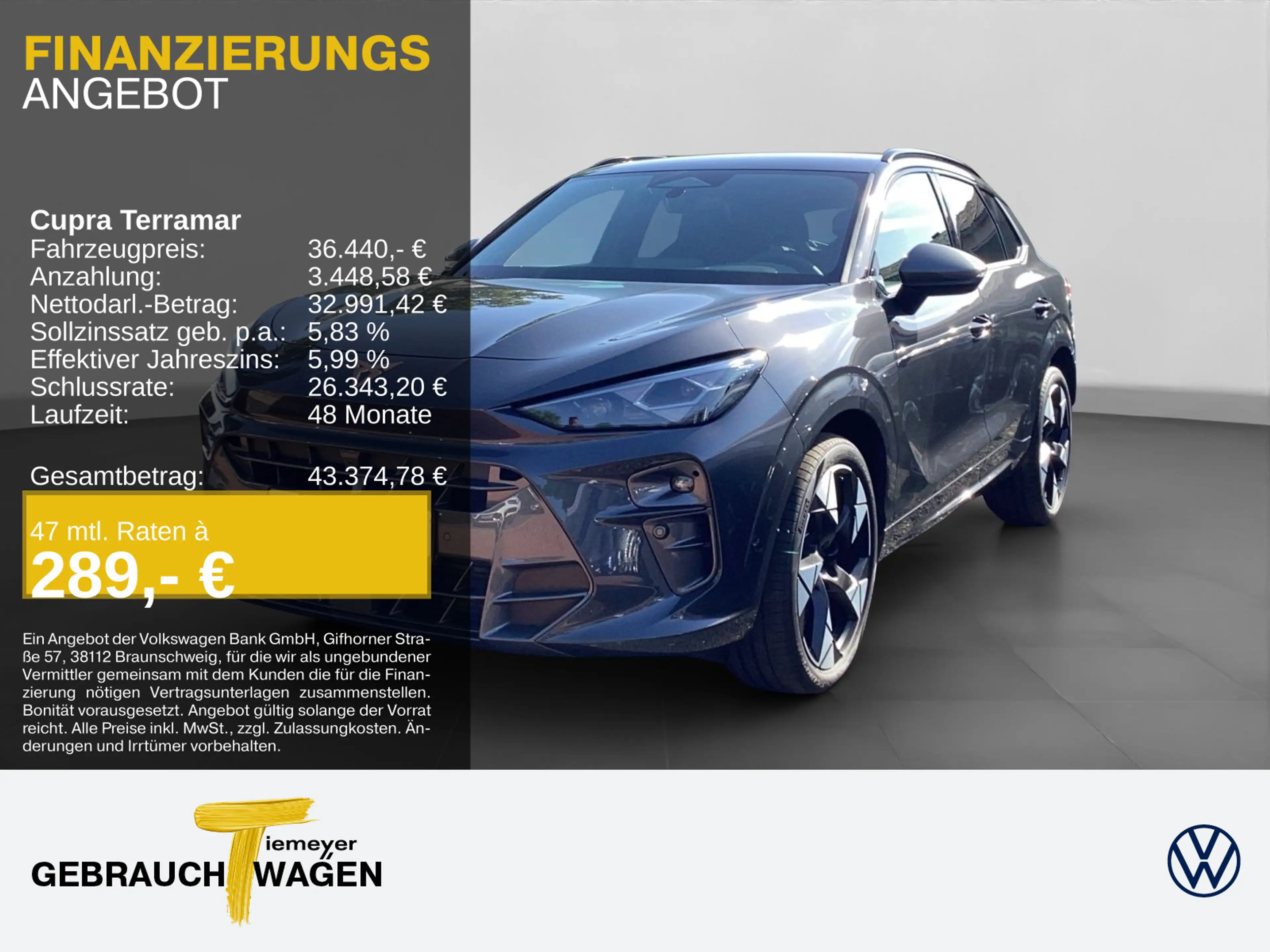 CUPRA Terramar 1.5 eTSI DSG ACC HuD SITZHZ APP-CON DYN