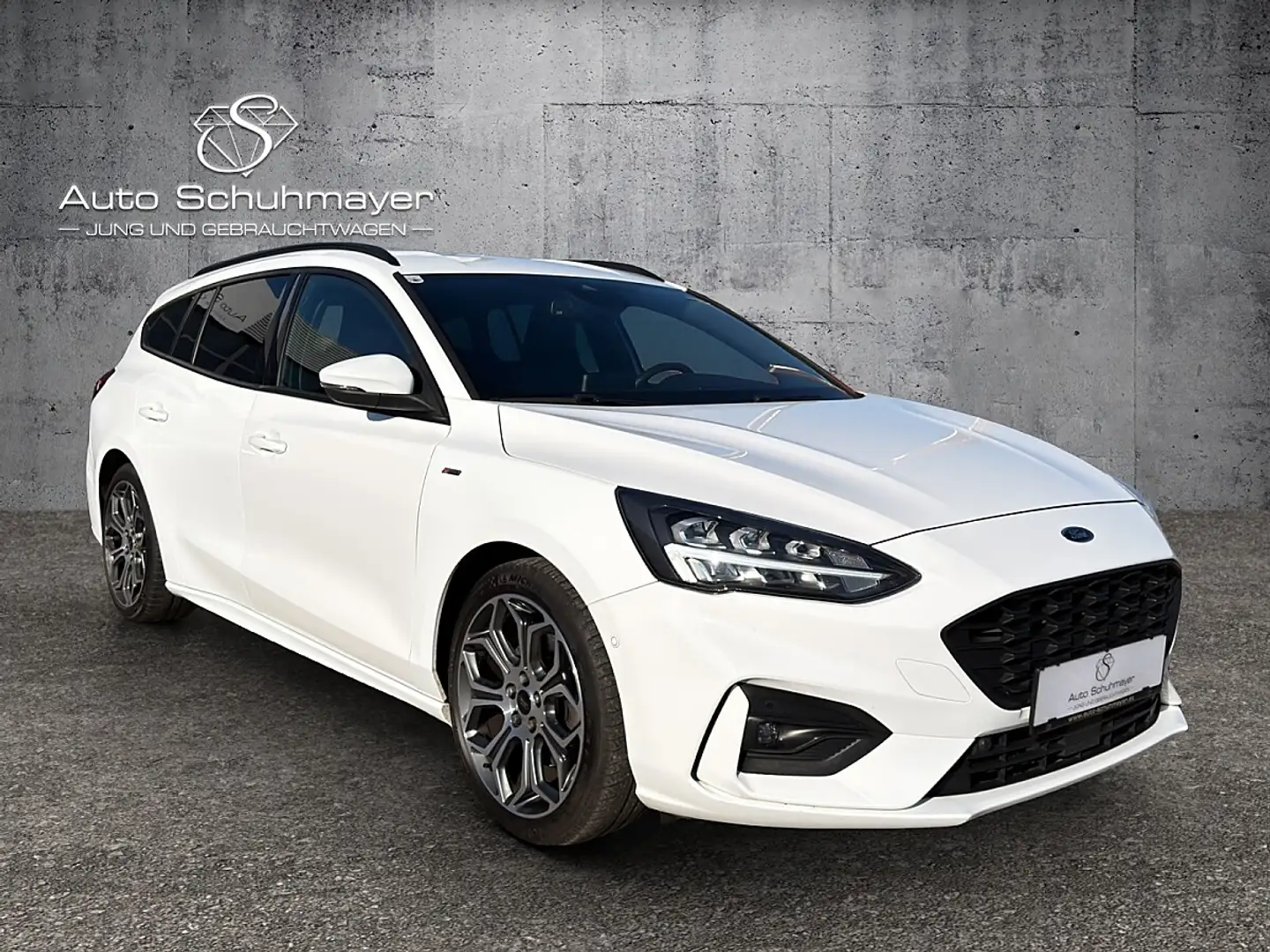 Ford Focus Traveller 1,0 EcoBoost ST-Line Weiß - 2