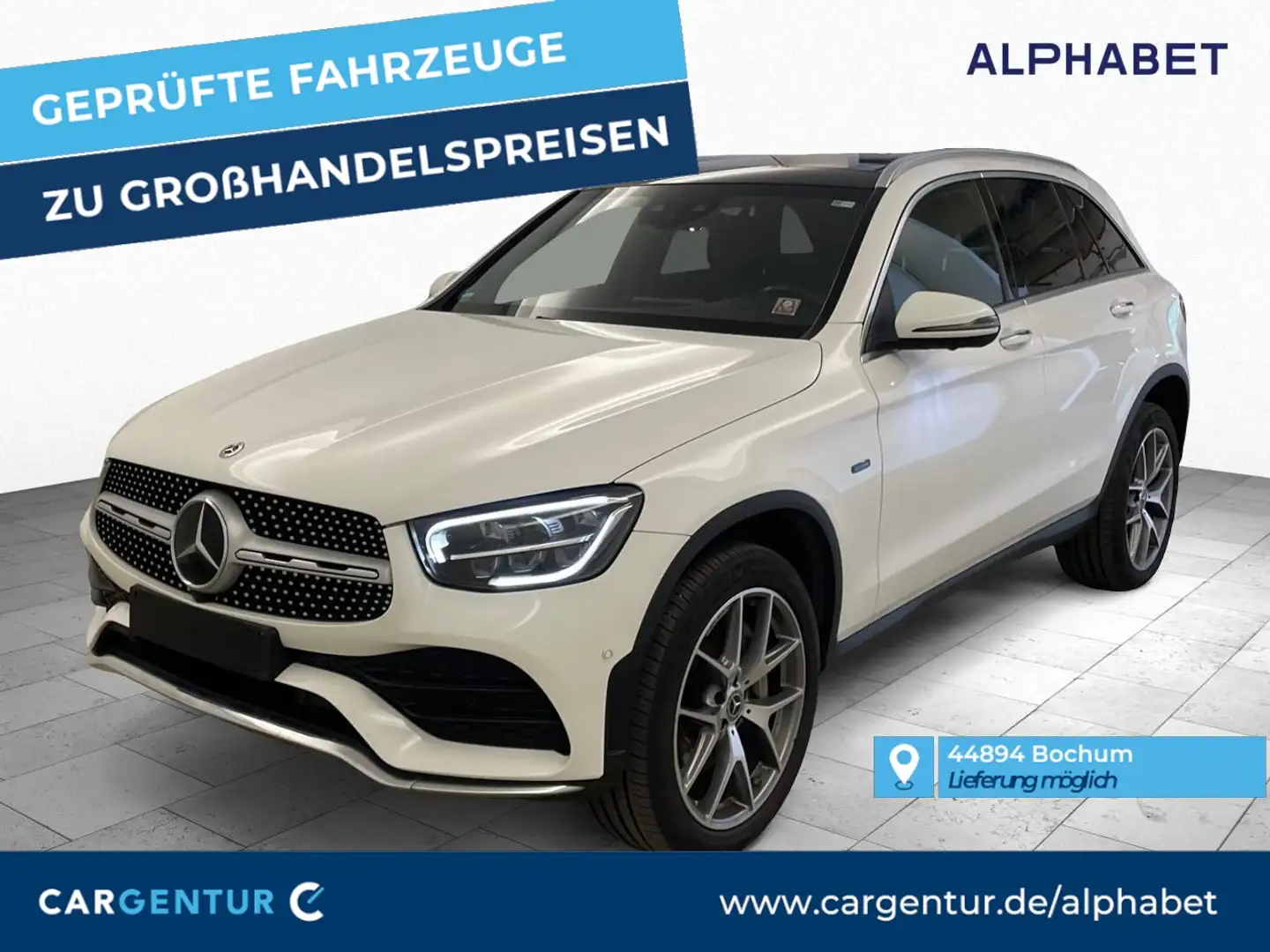 Mercedes-Benz GLC 300 de AMG Line 4Matic SpoSi AHK 360° Pano Wit - 1