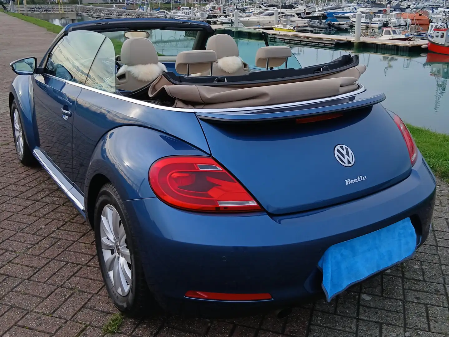 Volkswagen Beetle Beetle Cabriolet 1.2 TSI Design BMT Bleu - 2