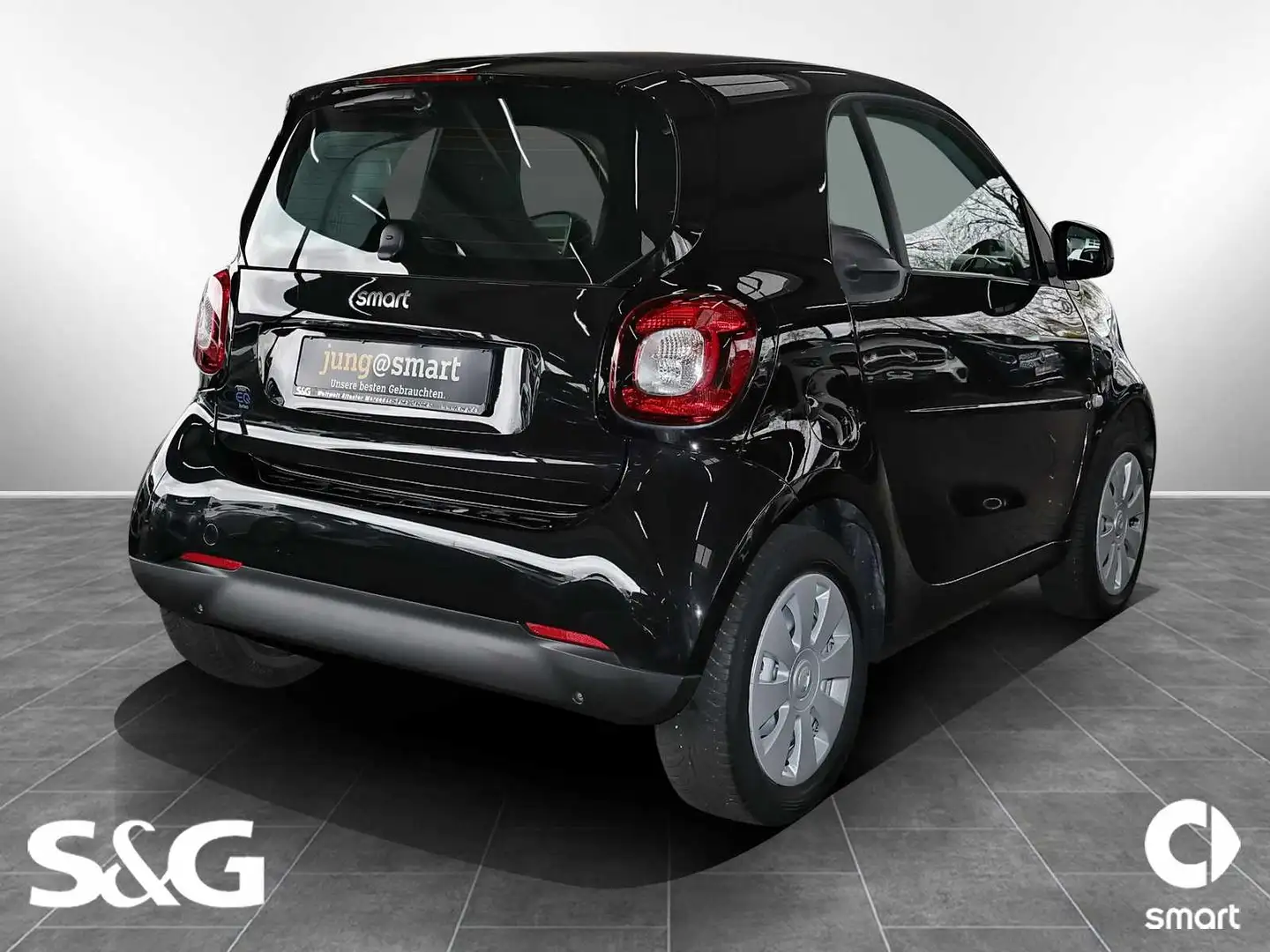 smart forTwo TEMPOMAT+SITZHEIZUNG+22 KW BORDLADER Schwarz - 2