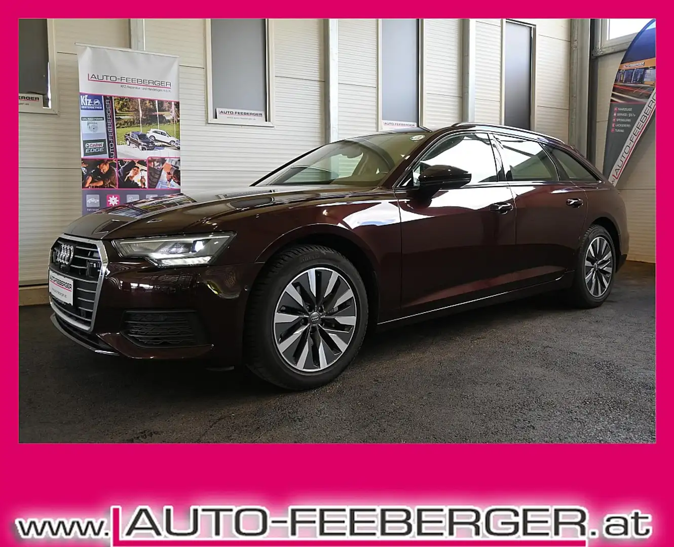 Audi A6 Avant 35 TDI S-tronic,MEGAFARBE,ACC,Anhängekupp... Červená - 1