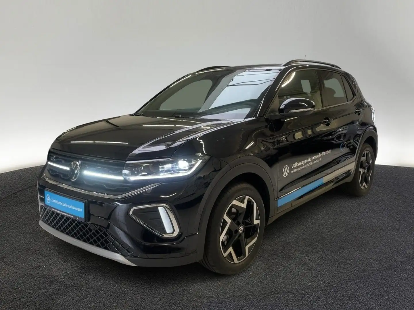 Volkswagen T-Cross 1.0 TSI R-Line DSG Rückfkamera Navi Schwarz - 2