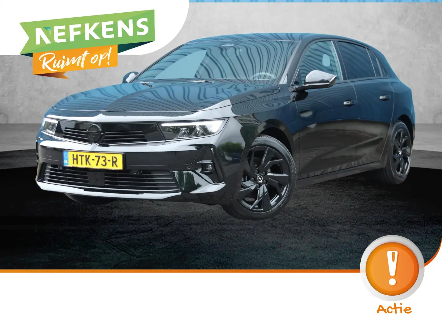 Opel Astra 1.2 130PK GS Line | AUTOMAAT | AppleCarPlay/Androi Zwart - 1