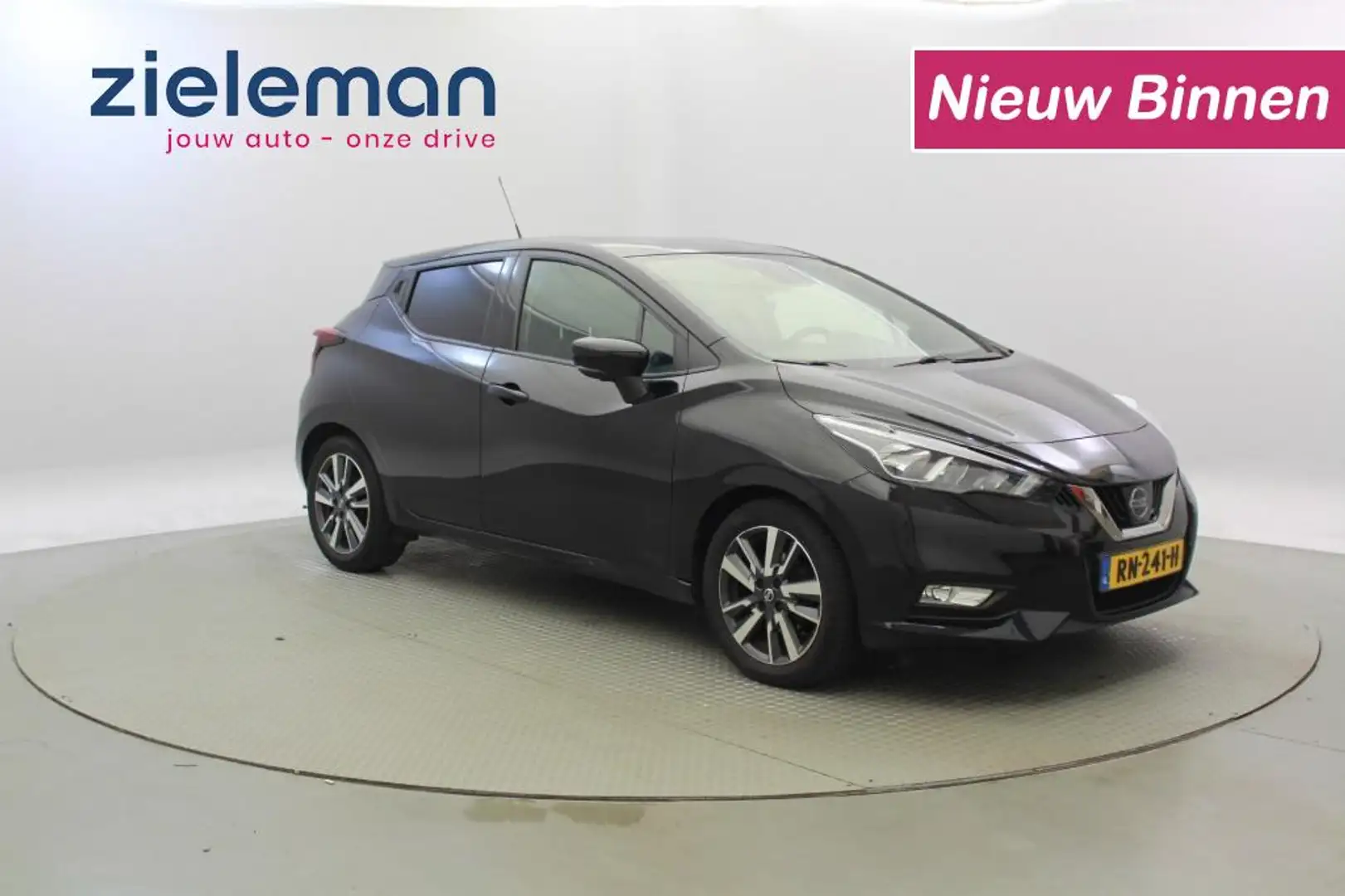 Nissan Micra 0.9 IG-T N-Connecta - Camera, Navi, Cruise, Clima, Zwart - 1