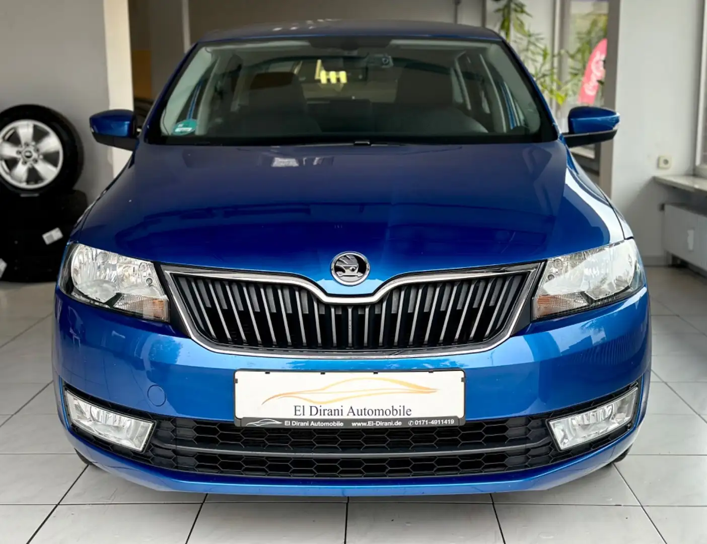 Skoda Rapid/Spaceback 1.4 TDI Spaceb. Ambition DSG/Einparkh./SHZ Azul - 2