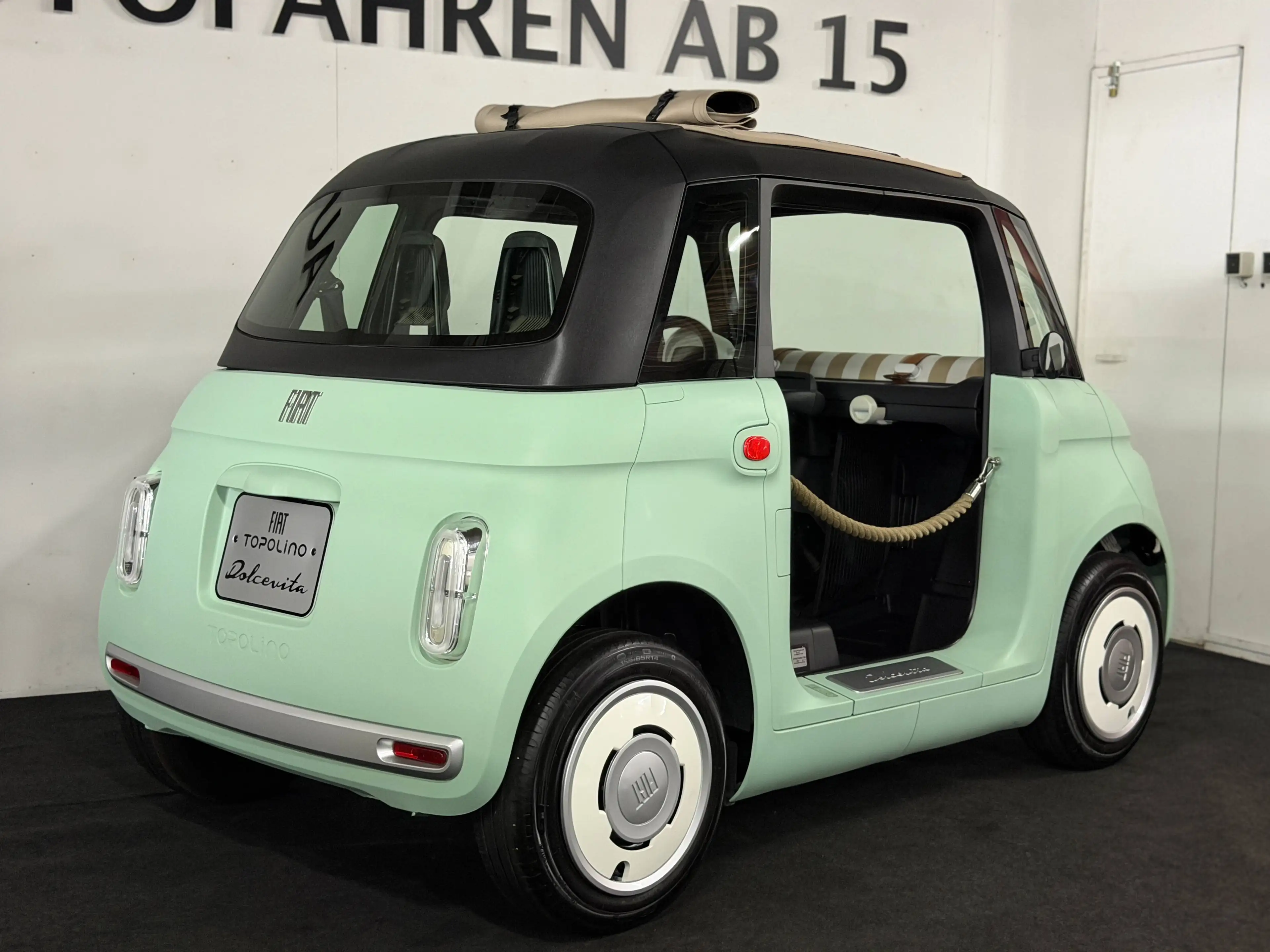 Fiat Topolino Dolcevita, Strandauto/Badeauto, Wie Opel E Rocks, Mopedauto — photo 11
