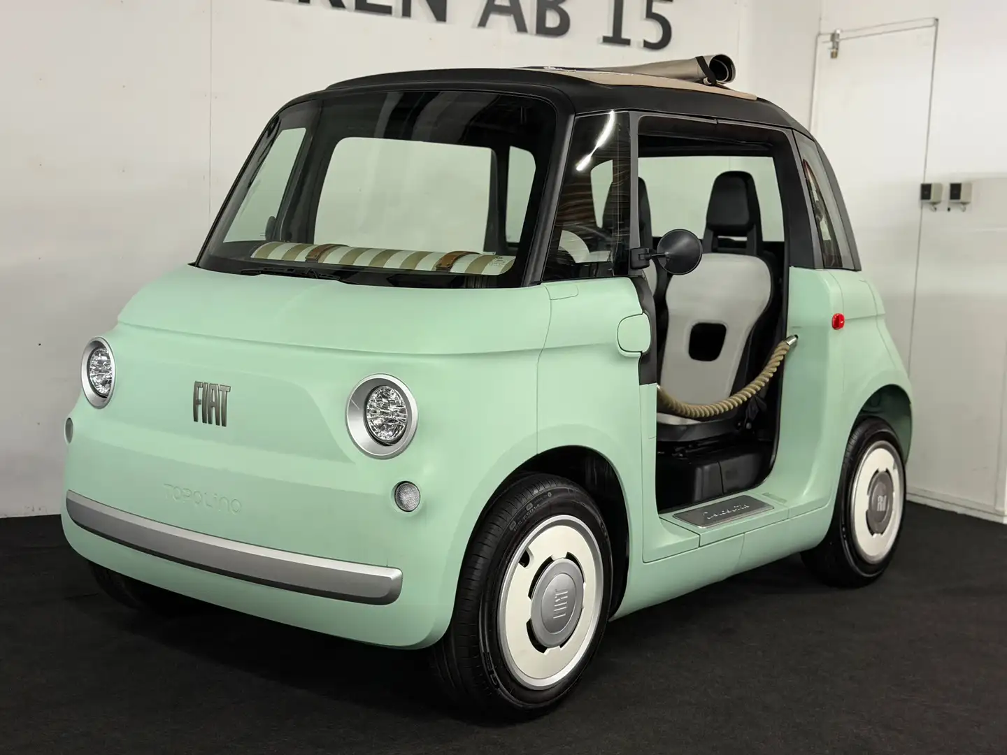 Fiat Topolino Dolcevita, Strandauto/Badeauto, Wie Opel E Rocks, Mopedauto Grün - 2