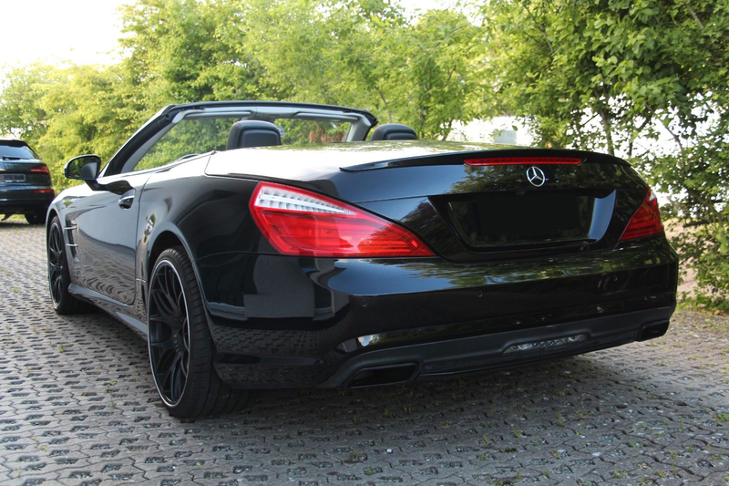 Mercedes-Benz SL 500 SL500 AMG All-Black /Ambiente/Airscarf/Kamera — photo 3