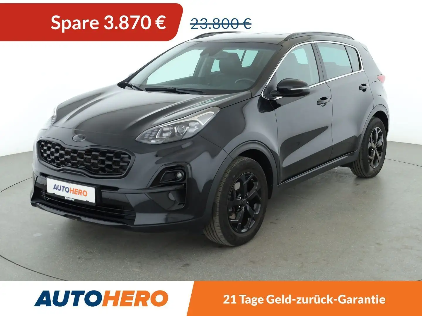 Kia Sportage 1.6 TGDI Black Edition 2WD *CAM*PDC*SHZ* Noir - 1