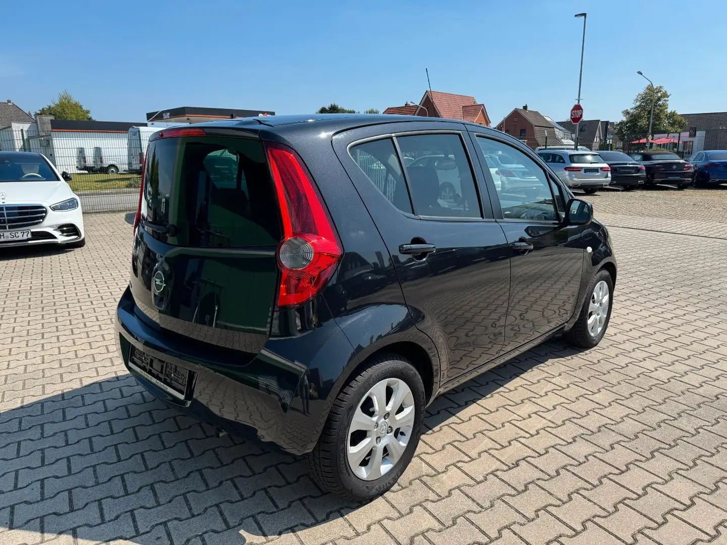 Opel Agila B Edition *Klima*1.Hand*16.500Km*Rentner Schwarz - 2