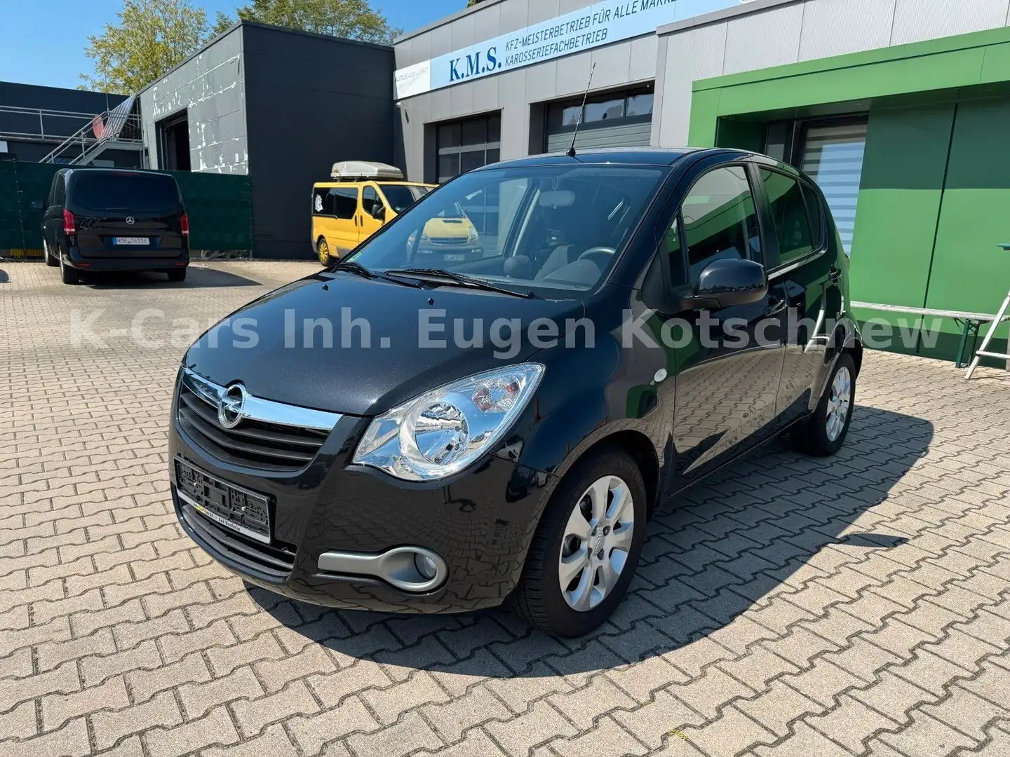 Opel Agila B Edition *Klima*1.Hand*16.500Km*Rentner Schwarz - 1