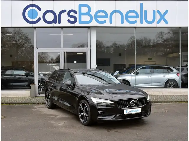 Volvo V60 2.0 B4 Plus Dark Gear. CUIR MEM ATT RMQ CAM360 H/K