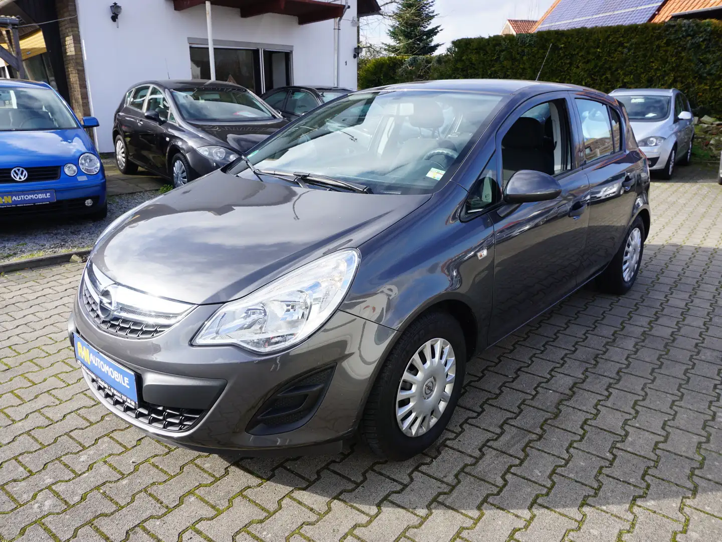 Opel Corsa Selection /1.HAND/KLIMA/EURO5/SCHECKHEFT/ Grau - 2