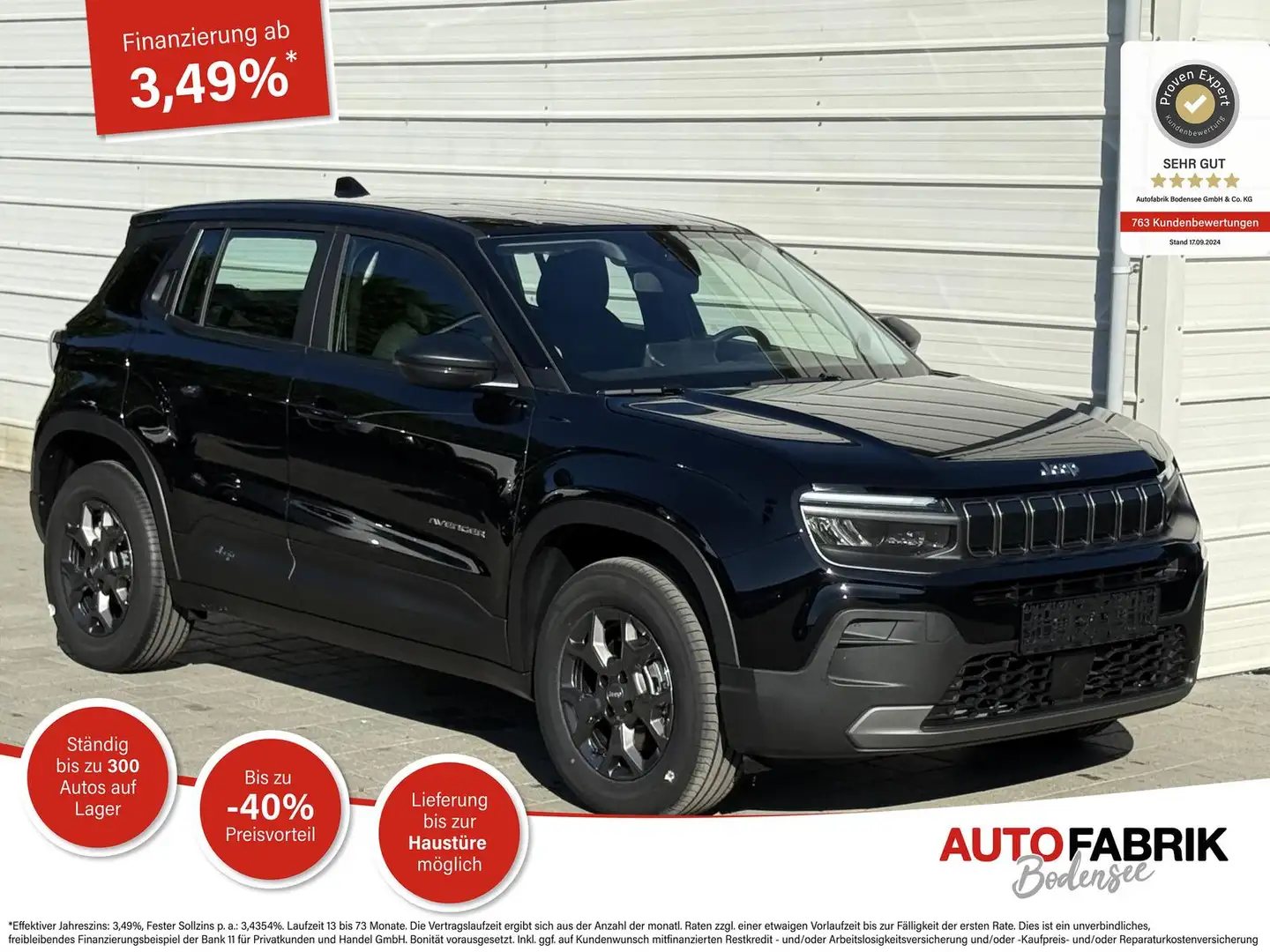 Jeep Avenger Longitude 1.2 e-HYBRID DCT Android Auto*SHZ*PDC*Kl Nero - 1