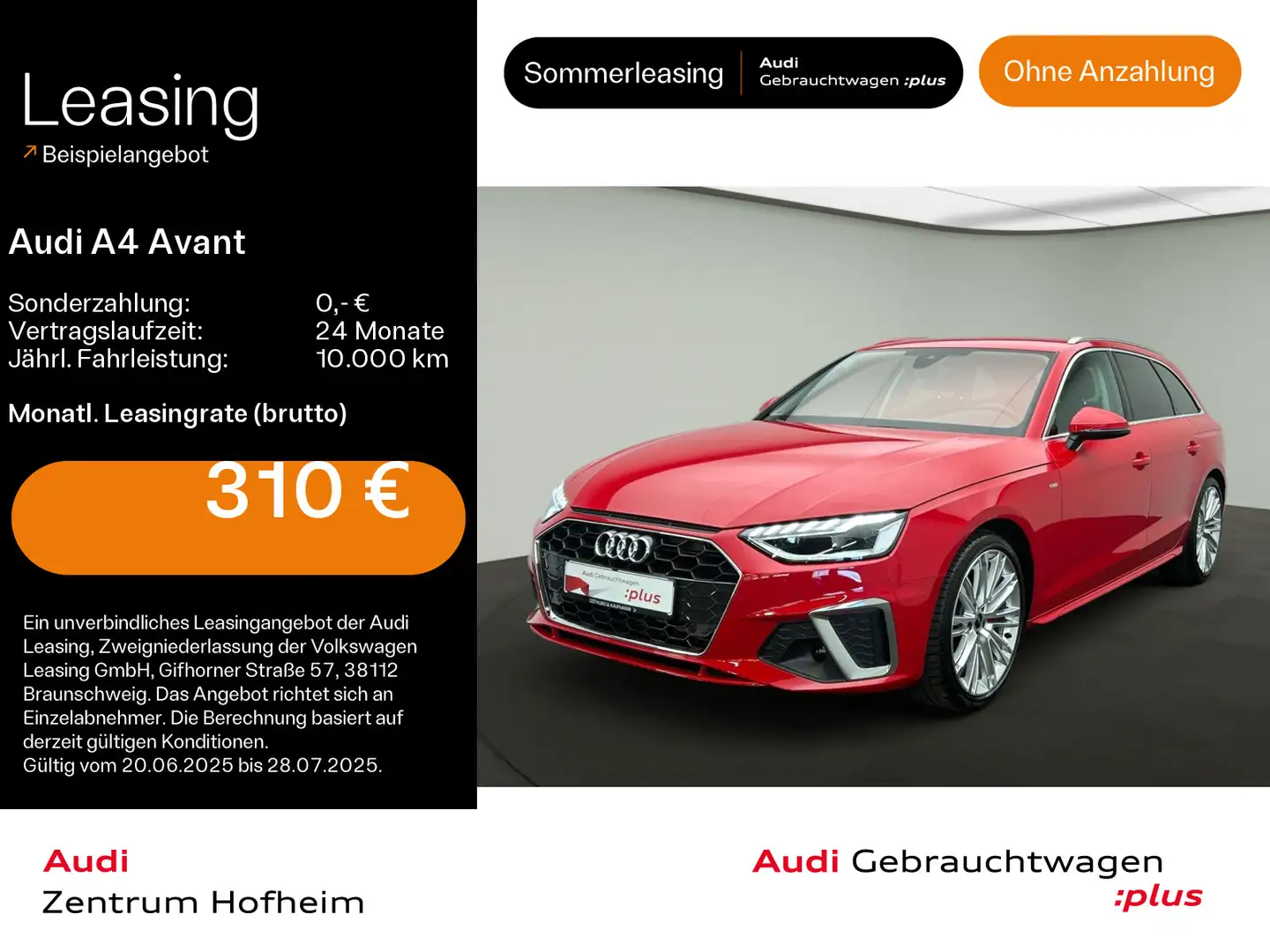 Audi A4 40 TFSI 2x S line S tro*B&O*LED*Virtual Rot - 1
