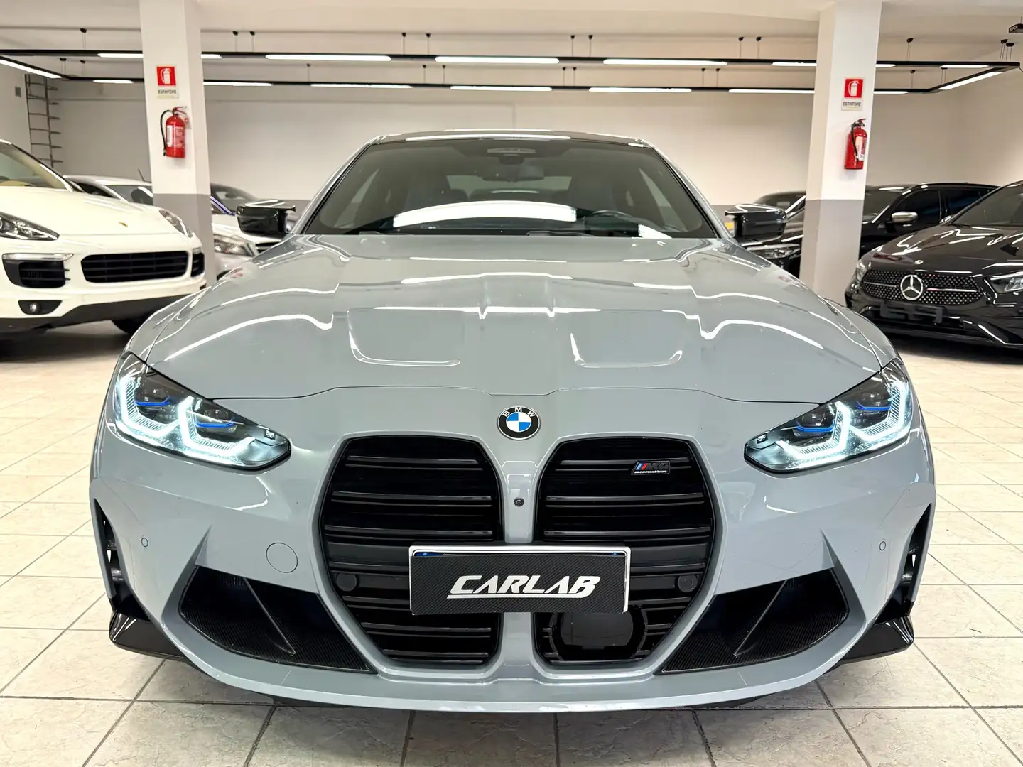 BMW M4 Xdrive G82 Coupe 3.0 Competition REALE UFF ITA Grigio - 2