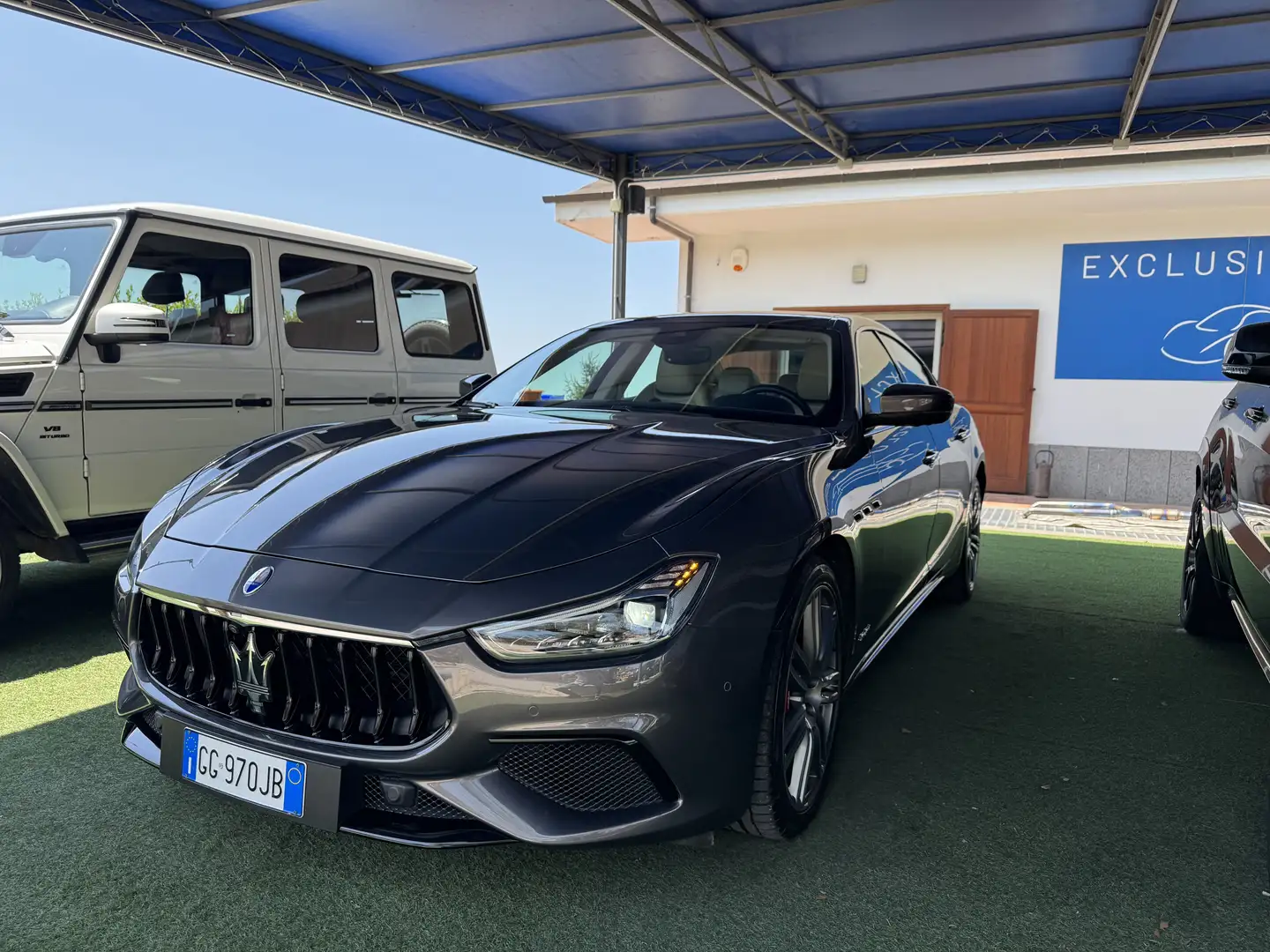 Maserati Ghibli Ghibli 2.0 mhev GranSport  330cv auto Gris - 1