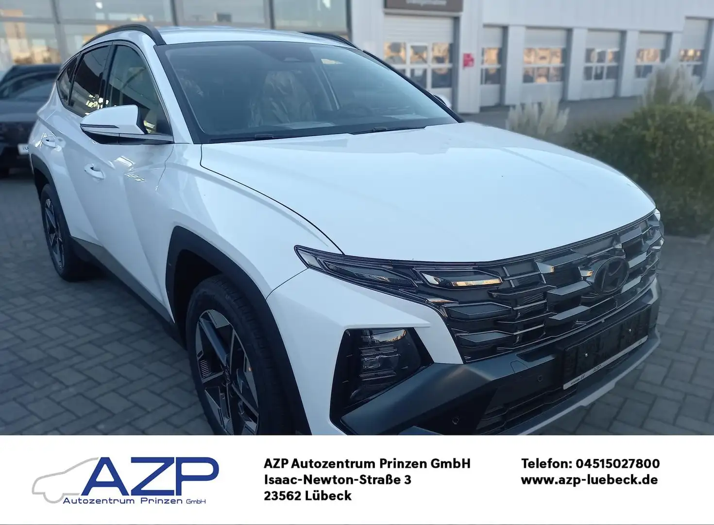 Hyundai TUCSON FL 1.6 HEV TREND.Matrix-LED.Navi.Shz.PDC Weiß - 1