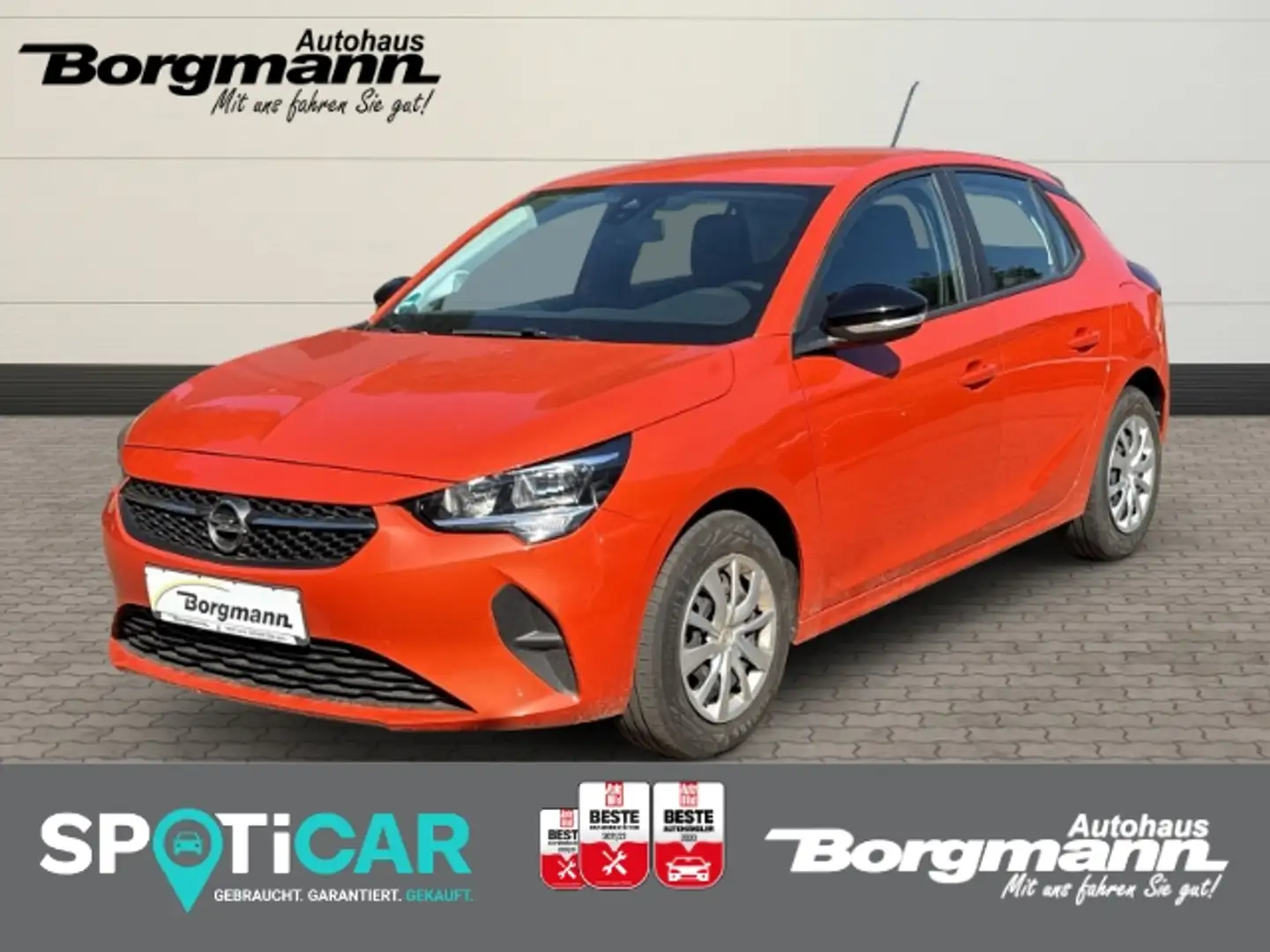 Opel Corsa F Edition LED Apple CarPlay Android Auto Musikstre Oranje - 1