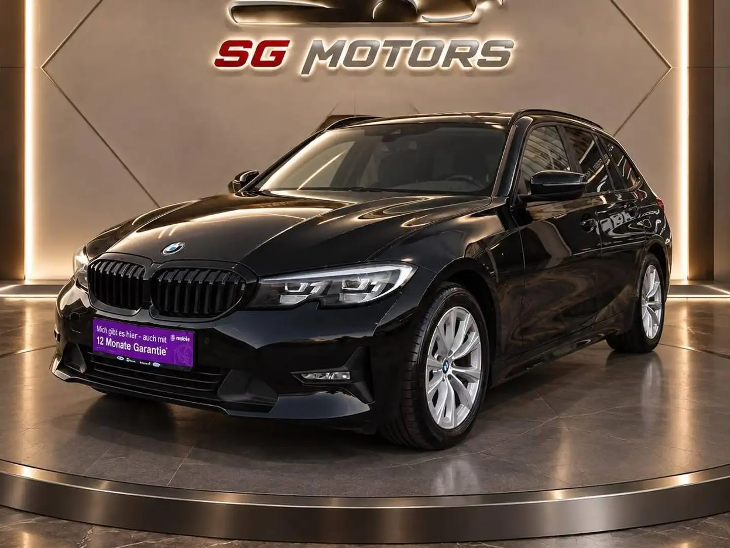 BMW 320 320 d xDrive Advantage Schwarz - 1