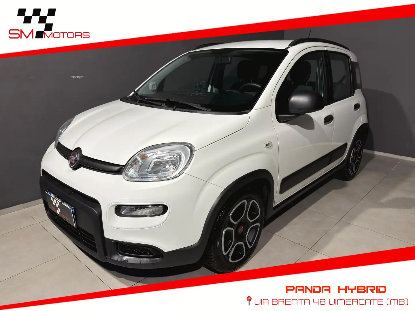 Fiat Panda 1.0 hybrid NEOPATENTATI PRONTA CONSEGNA Alb - 1