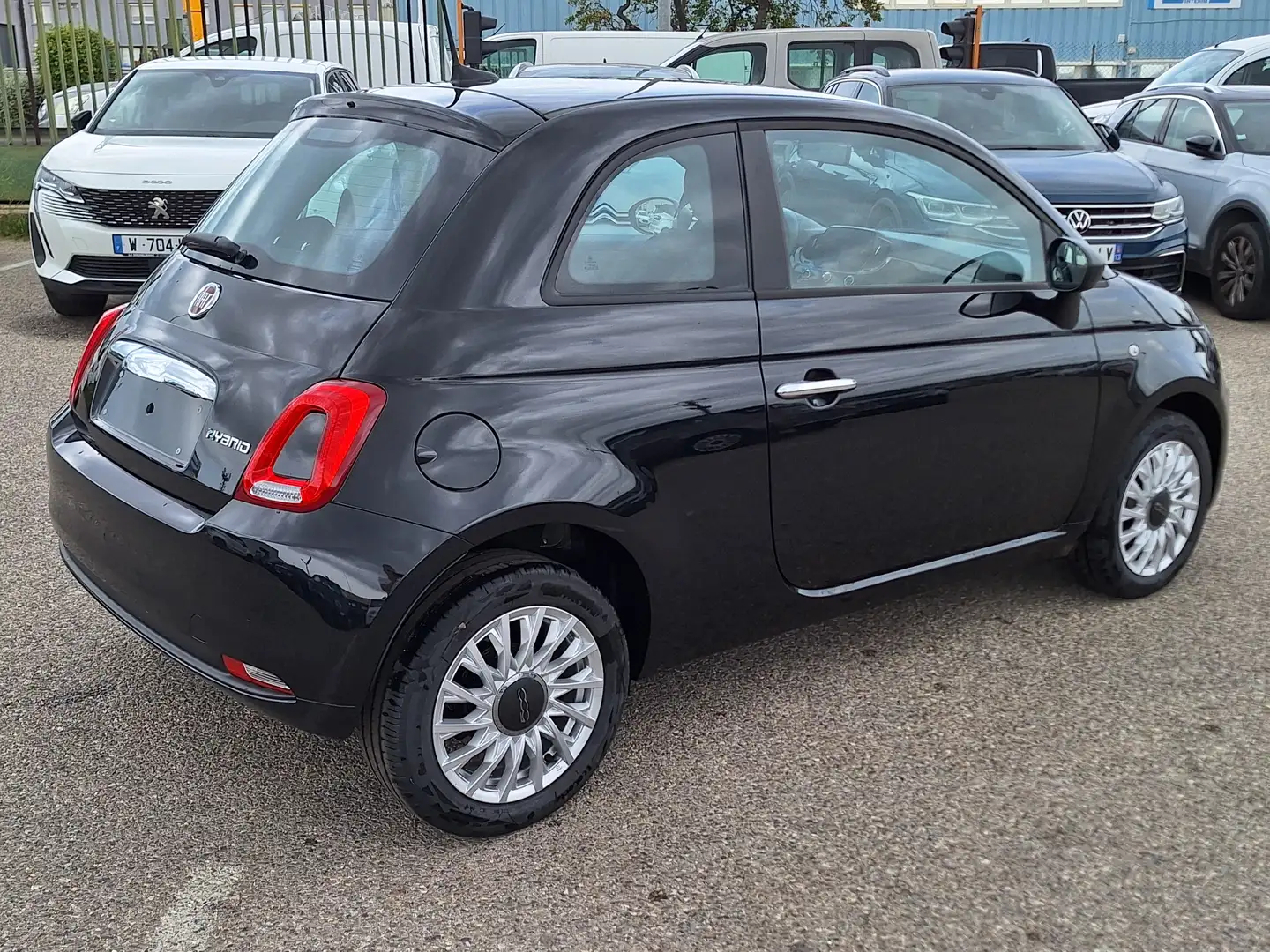 Fiat 500 1.0 70 ch Hybride BSG S/S Zwart - 2