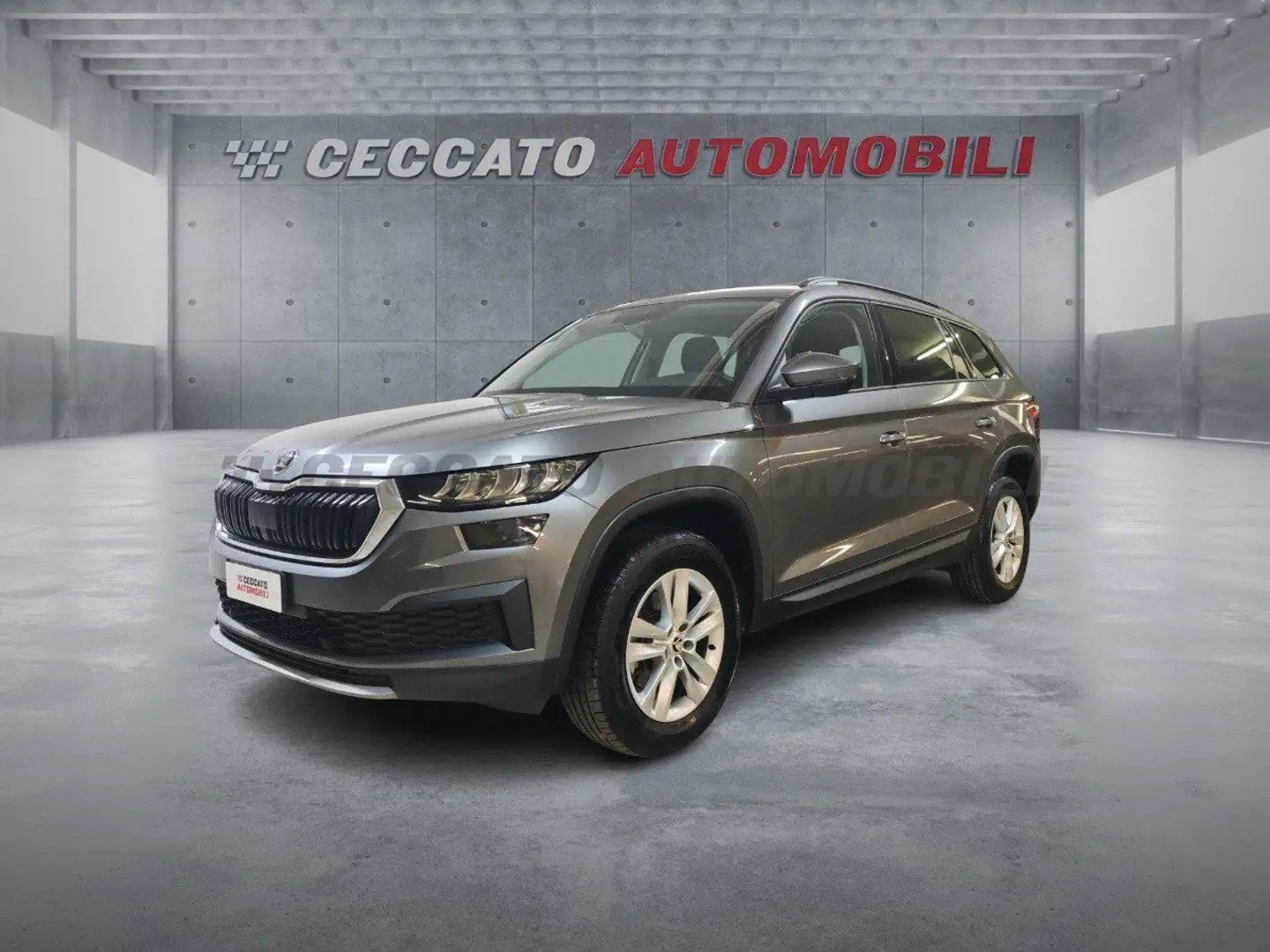 Skoda Kodiaq I 2021 1.5 tsi Executive dsg Grijs - 1