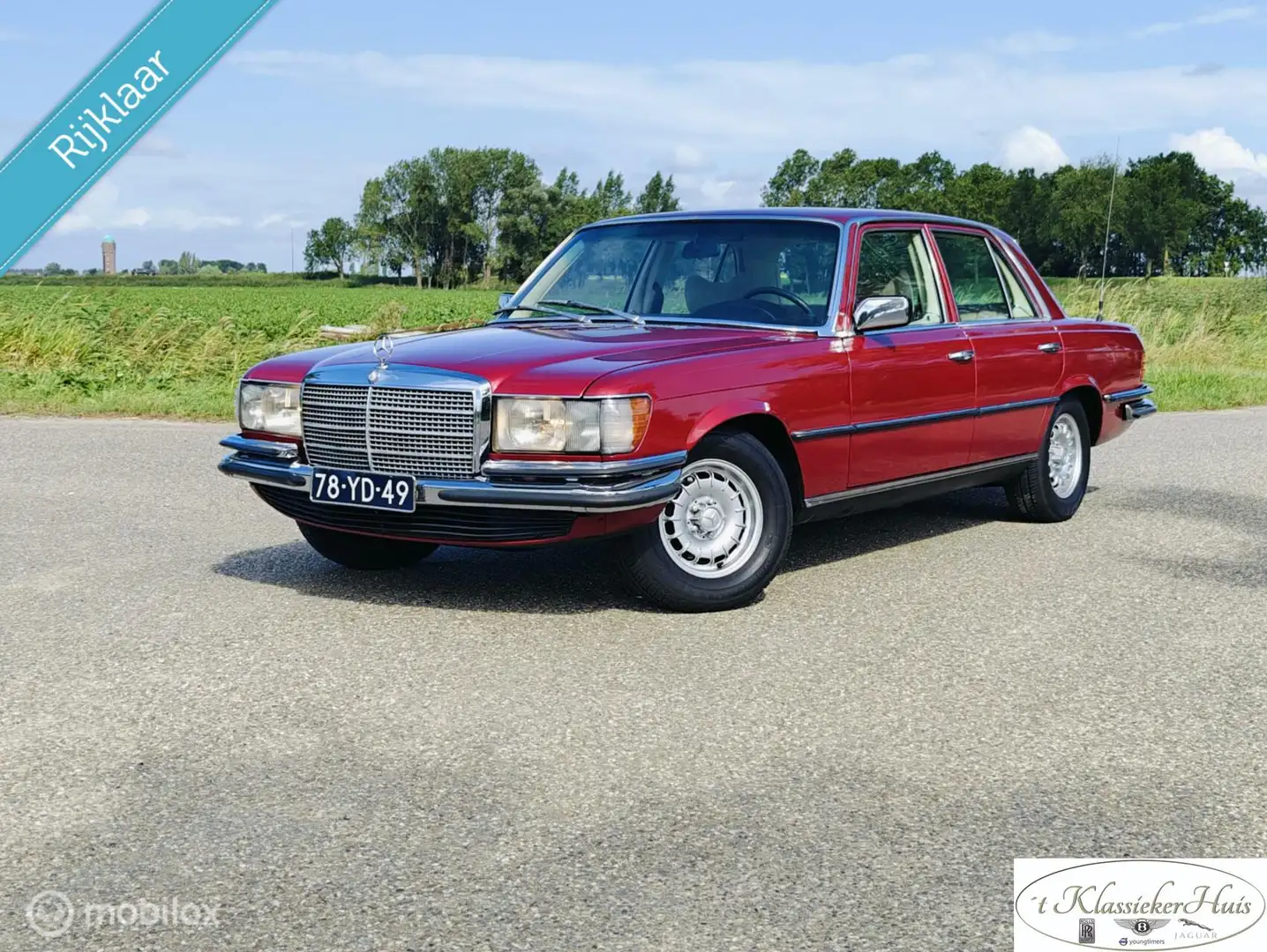 Mercedes-Benz S 350 SE Roşu - 1
