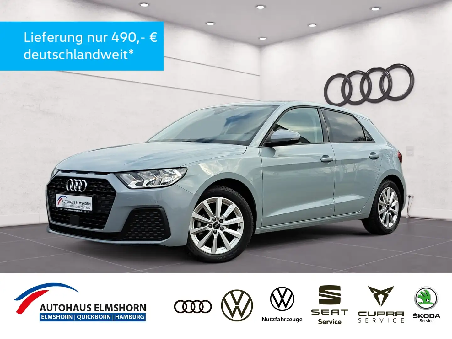 Audi A1 Sportback 25 TFSI S tronic NAV KAM APP GJ-REIF GR Grau - 1