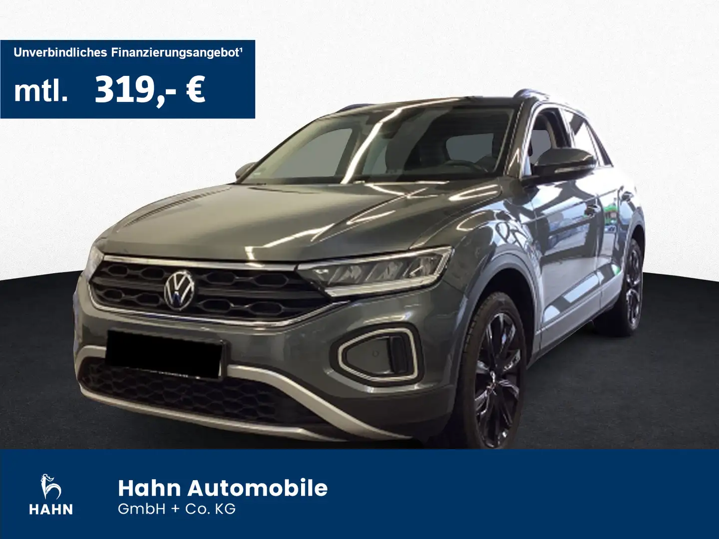 Volkswagen T-Roc 1.5TSI DSG Life AHK Navi Cam Keyless PDC Grau - 1