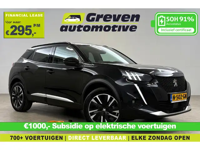 Peugeot e-2008 EV GT Pack 50 kWh | Snelladen | SOH 91% | Camera |