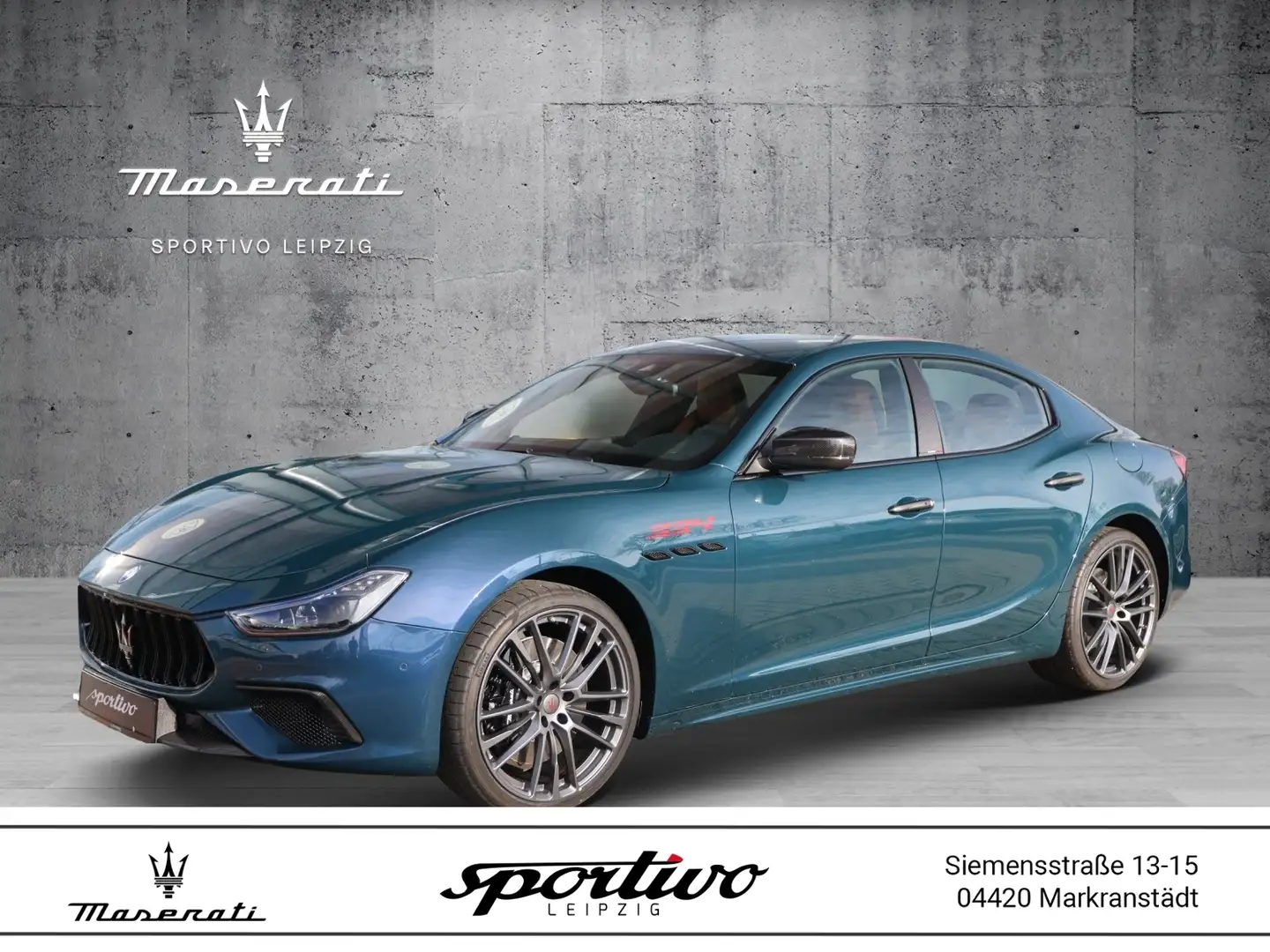 Maserati Ghibli Trofeo 334*Final Edtion 1 of 103* Bleu - 1
