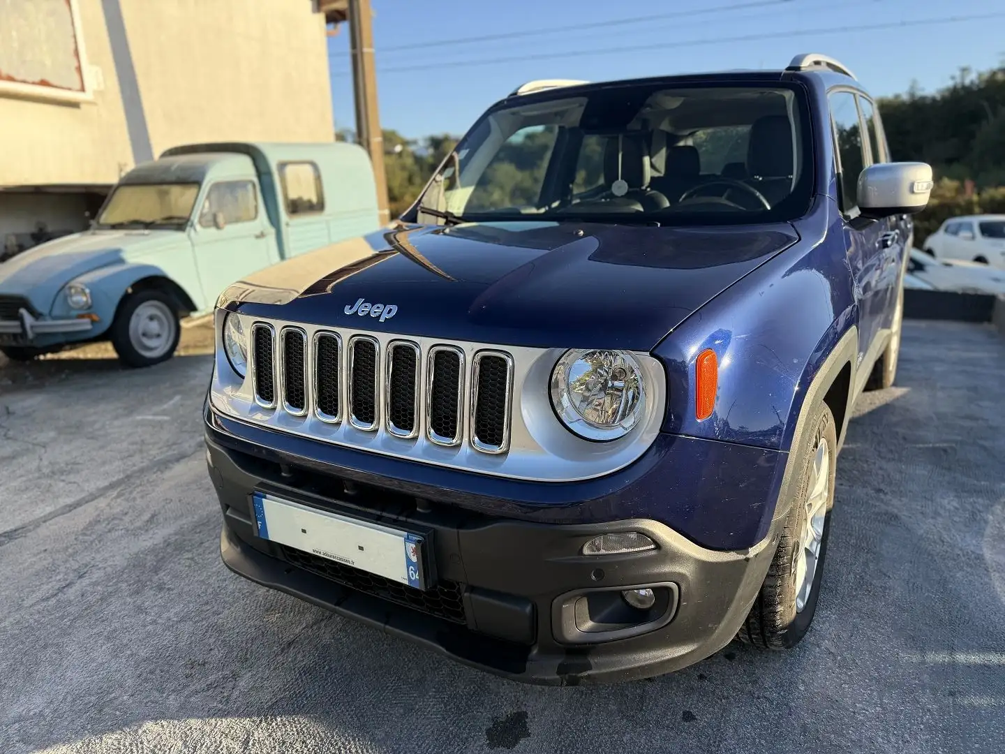 Jeep Renegade 1.6 MULTIJET 120CH LIMITED Bleu - 2