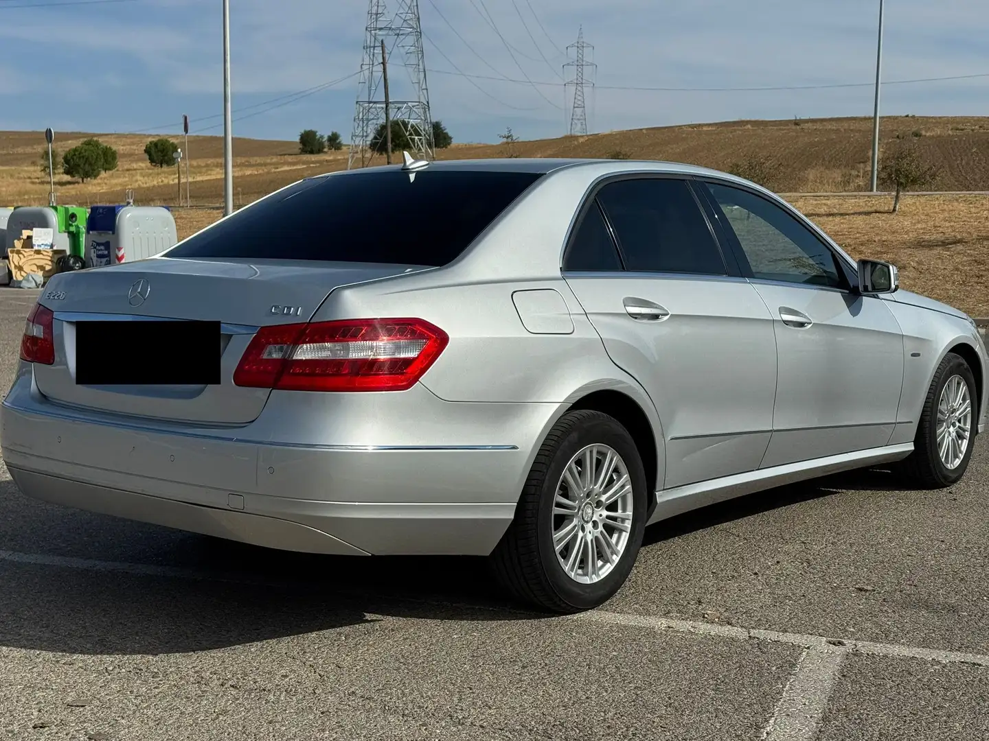 Mercedes-Benz E 220 E Estate 220CDI BE Elegance Aut. Elegance Plateado - 2