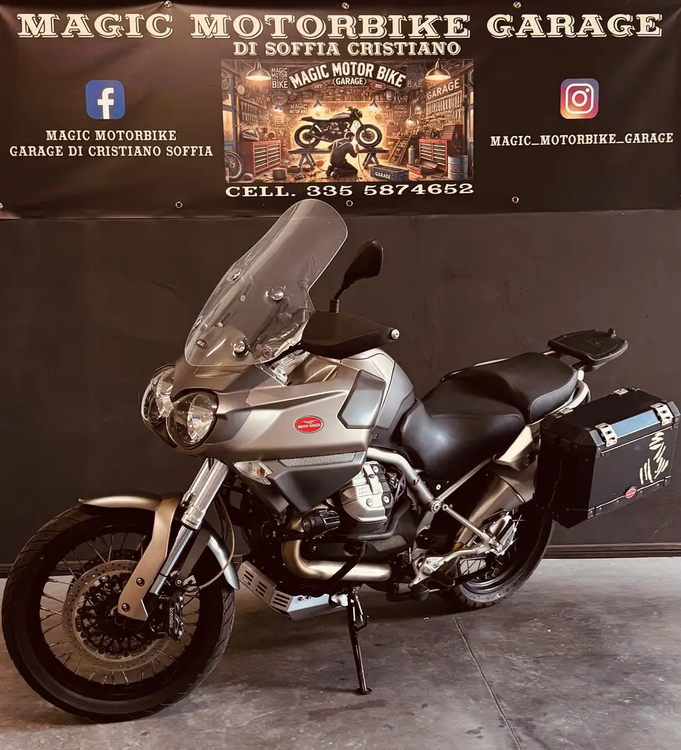 Moto Guzzi Stelvio 1200 borse/bauletto contovendita Bronzo - 1