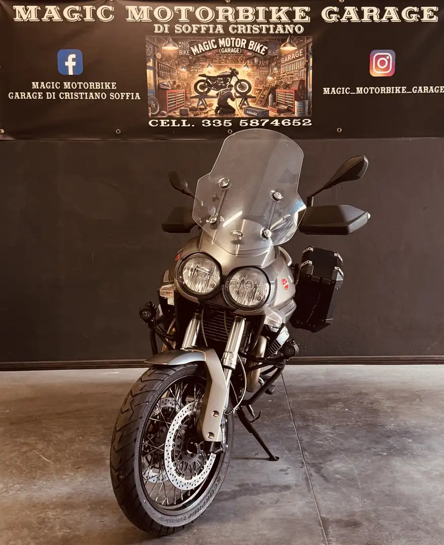 Moto Guzzi Stelvio 1200 borse/bauletto contovendita Bronzo - 2