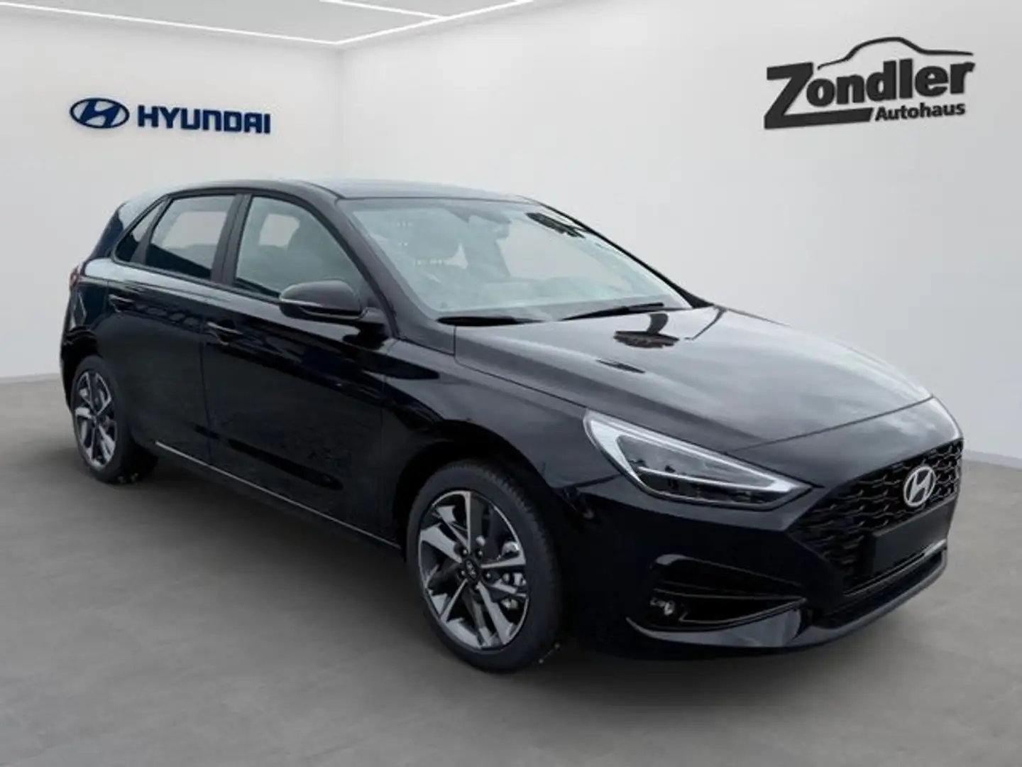 Hyundai i30 1.0 Turbo Advantage Navi Sitzheizung Digitales Coc Чёрный - 2