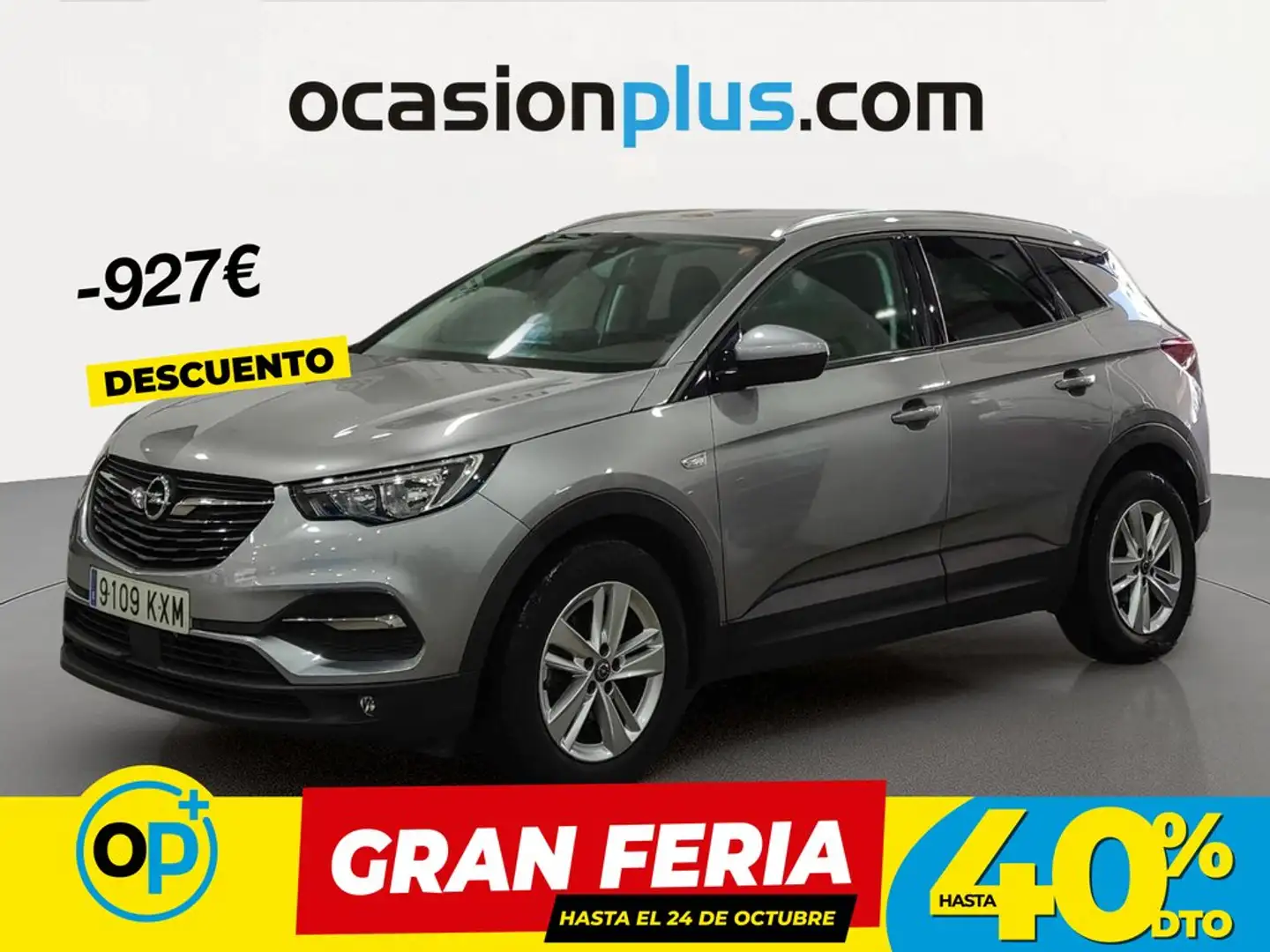 Opel Grandland X 1.2T S&S Selective 130 Gris - 1