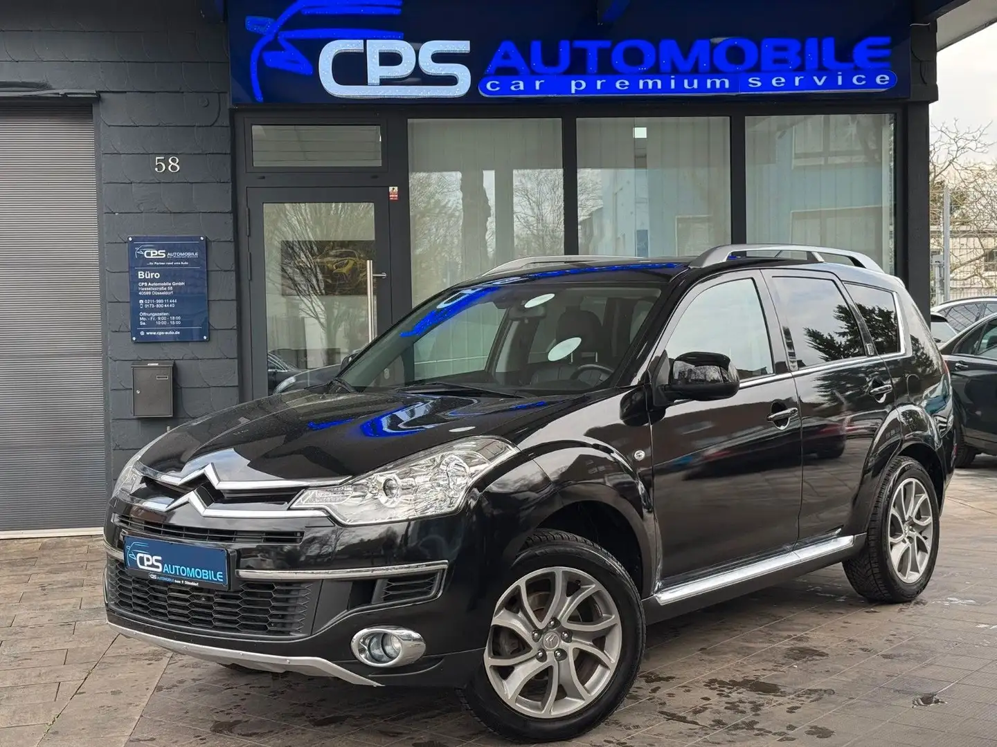 Citroen C-Crosser Exclusive | Automatik | 7 Sitzer | 66K Schwarz - 1