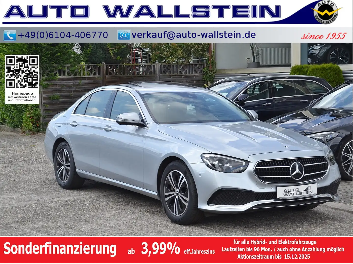 Mercedes-Benz E 300 Avantgarde (SHD Business MBUX-HE 360° Totw Argent - 1