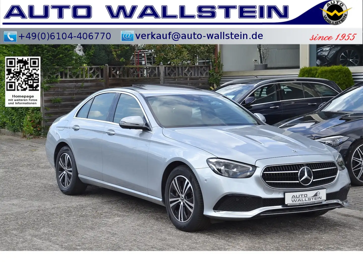 Mercedes-Benz E 300 Avantgarde (SHD Business MBUX-HE 360° Totw Silber - 1