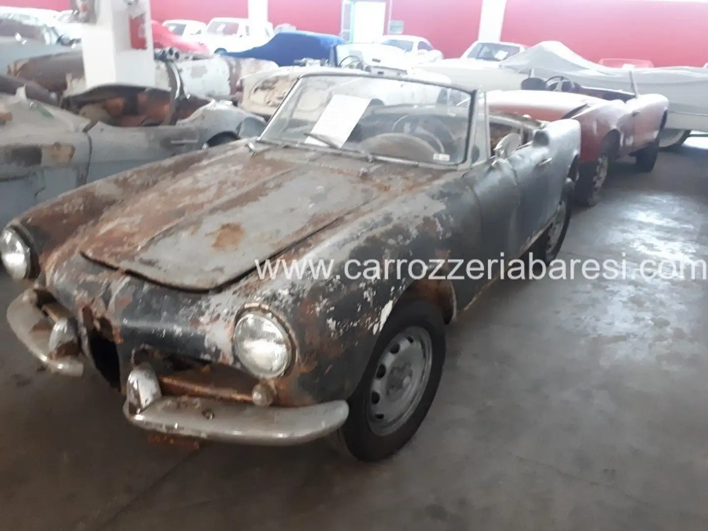 Alfa Romeo Giulietta Spider Blanco - 1