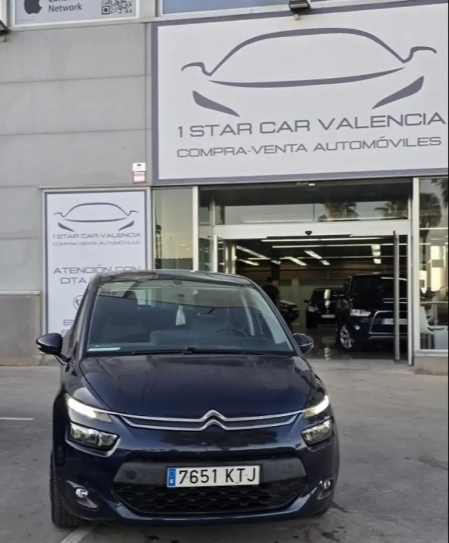 Citroen C4 Monovolumen Automático de 5 Puertas Azul - 1