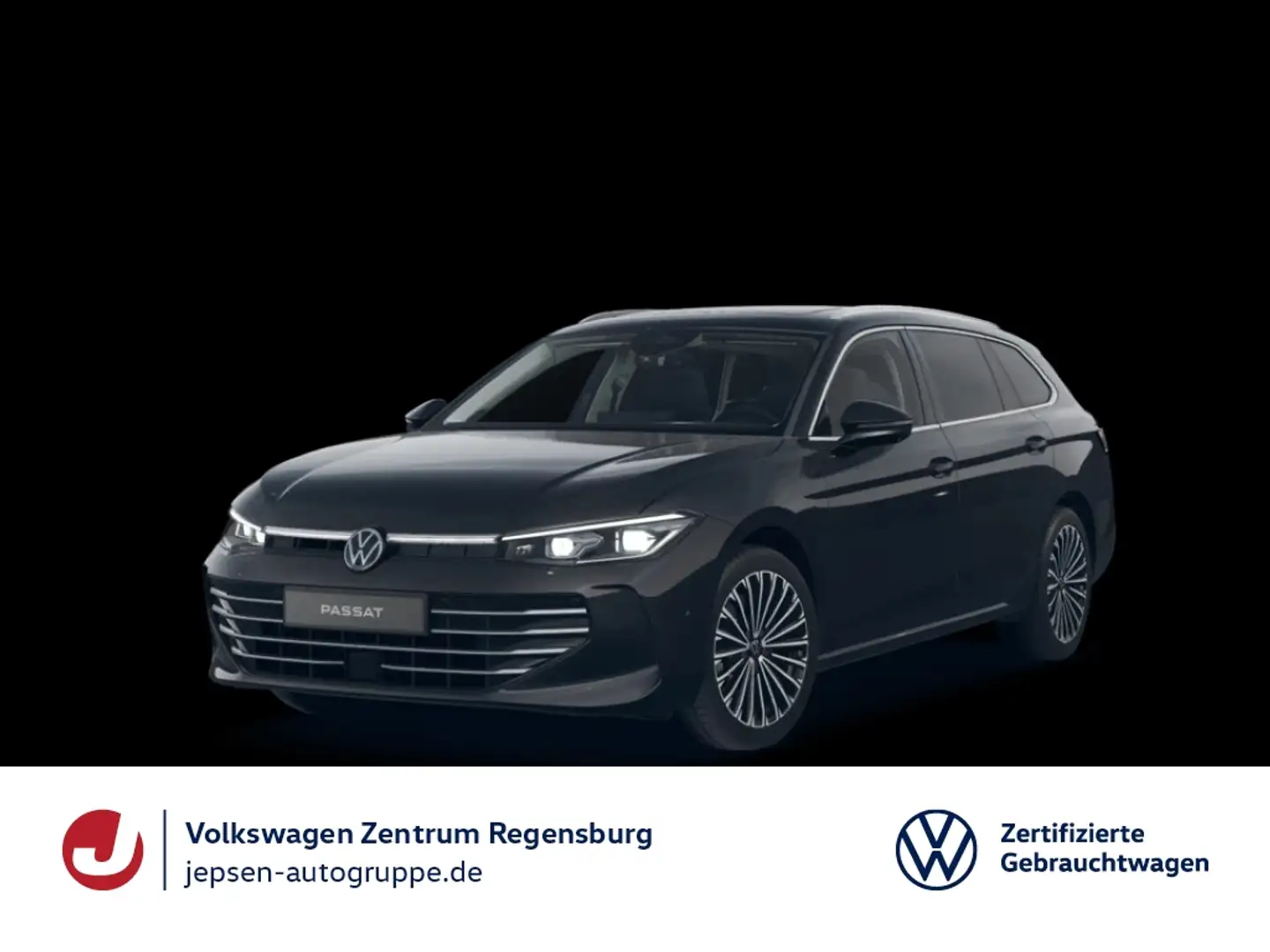 Volkswagen Passat Elegance 2.0 TDI 4MOTION DSG AHK LEDER Schwarz - 1