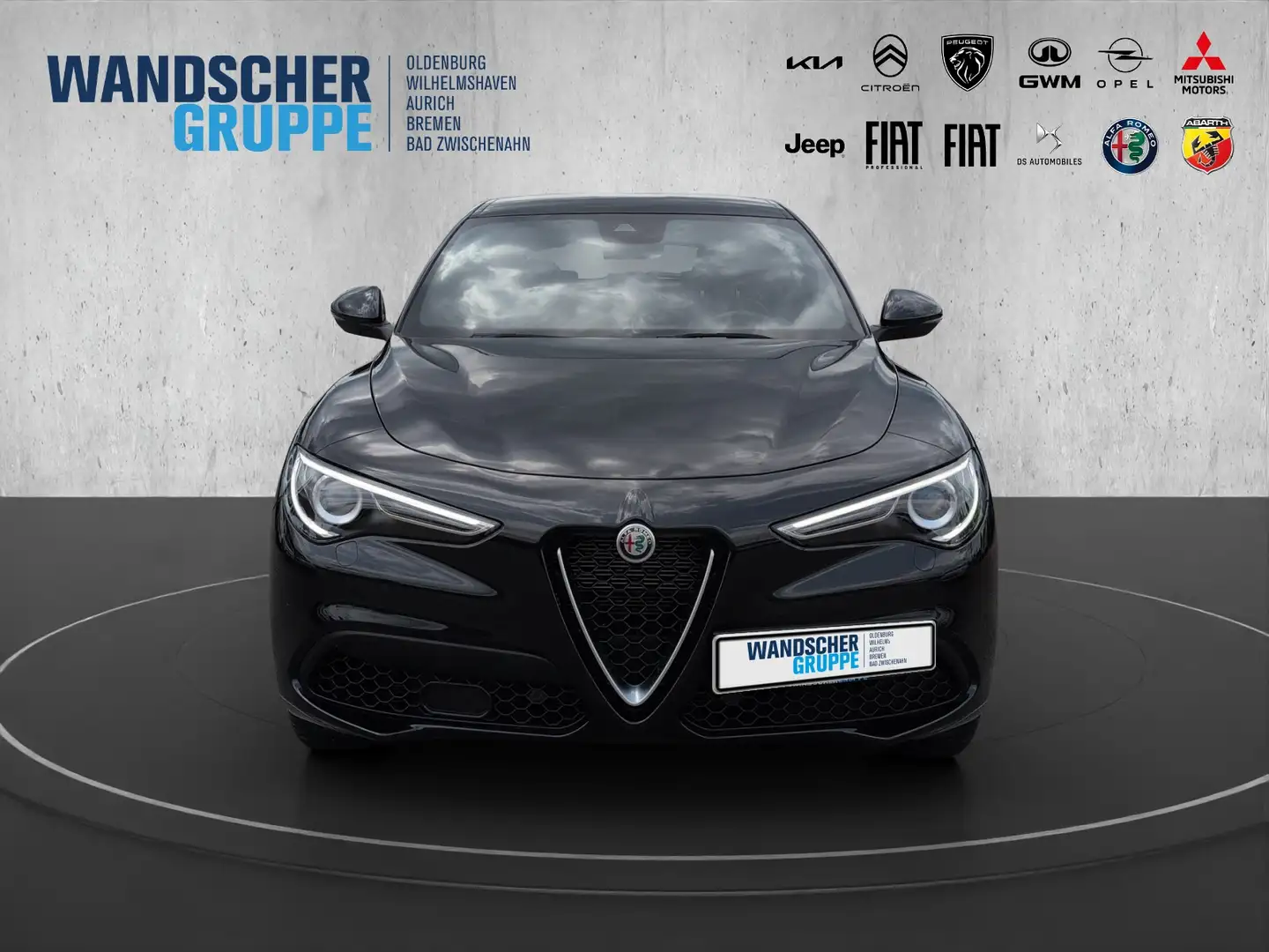Alfa Romeo Stelvio 2.0 Turbo Ti Q4 *LENKRADHEIZUNG*KEYLESS* Black - 2