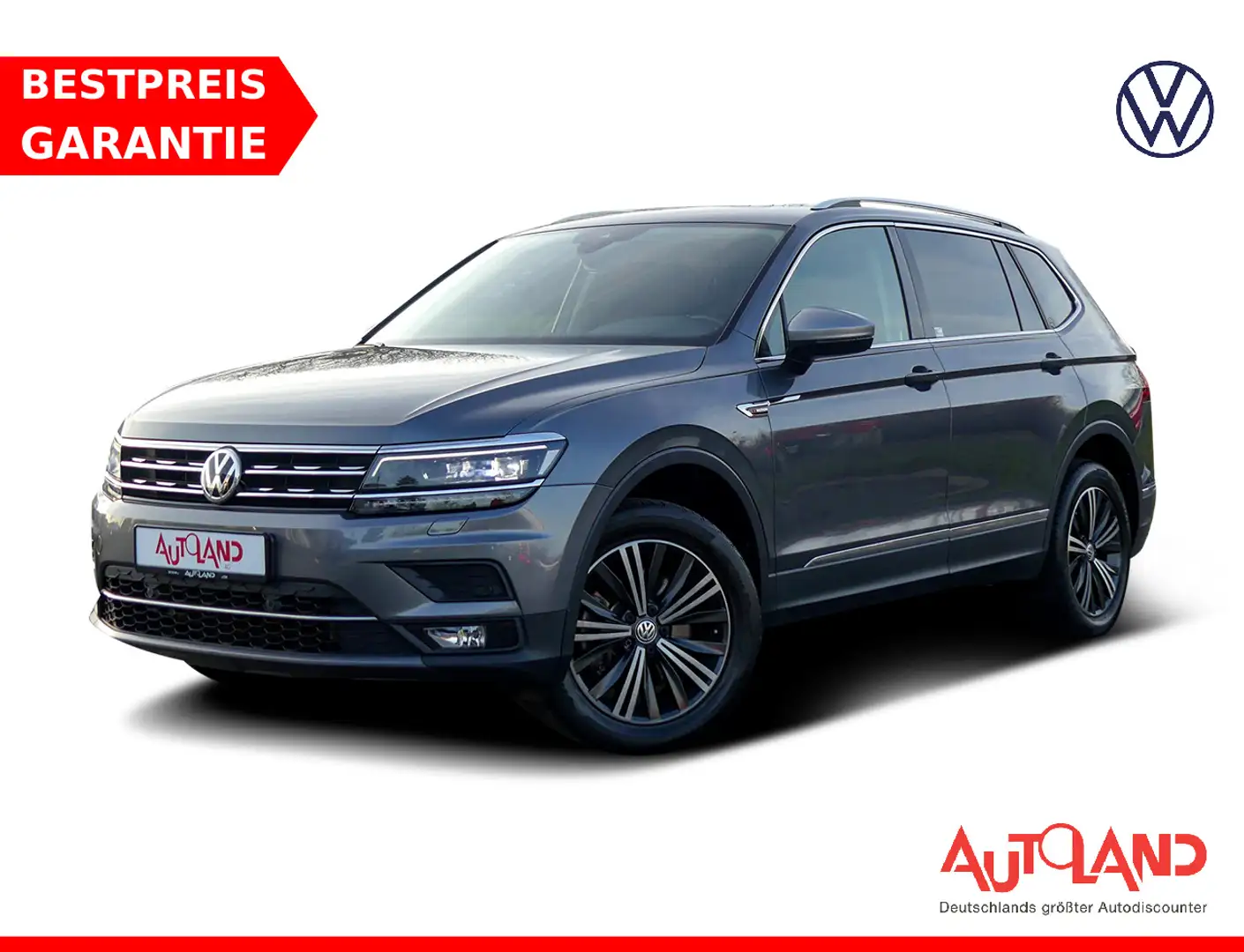 Volkswagen Tiguan Allspace 2.0 TDI 4Motion LED ACC Navi PDC Gri - 1
