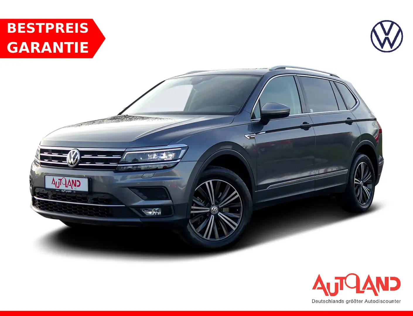 Volkswagen Tiguan Allspace 2.0 TDI 4Motion LED ACC Navi PDC Grau - 1