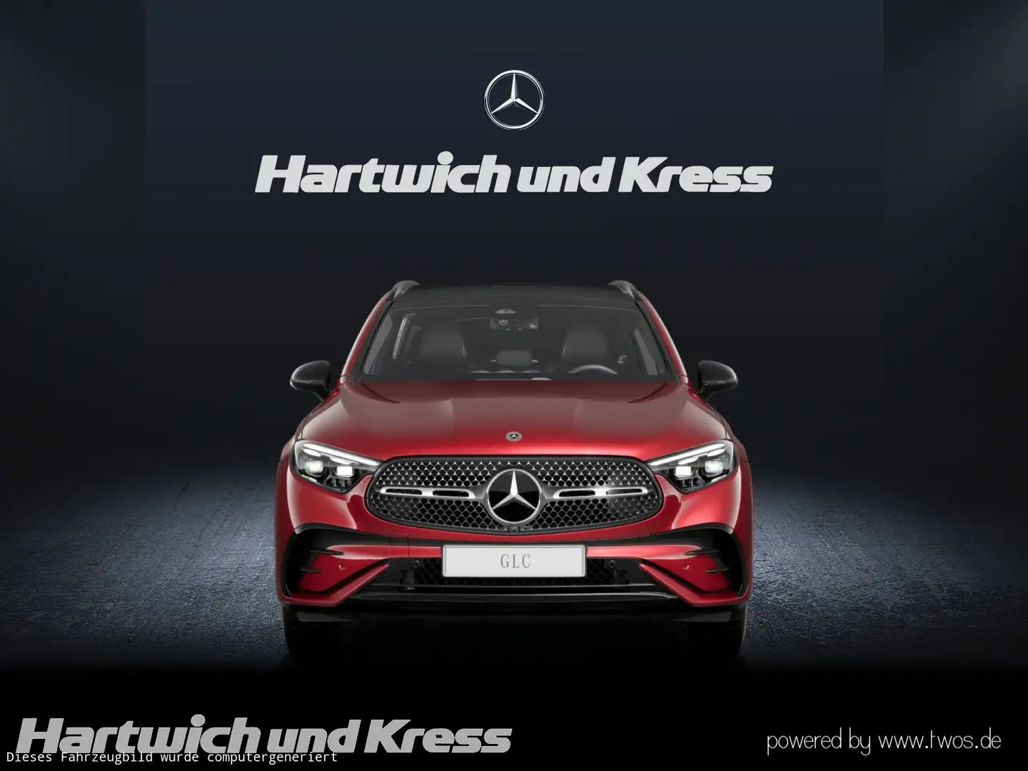 Mercedes-Benz GLC 200 GLC 200 4Matic AMG Line Premium+AHK+Night+Digital-Light+Burmester+ Rouge - 2